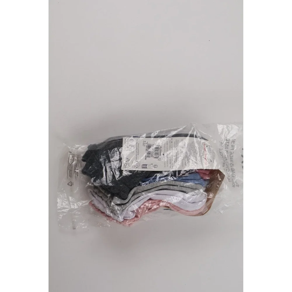 Next Trainer Socks Cushioned Sole Multi Color 7 Pack 9-12 Cotton NWT